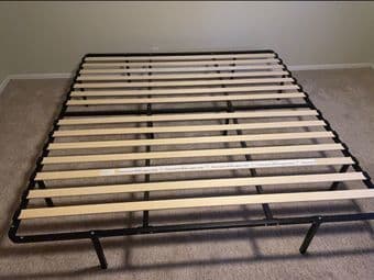 King Size Bed (like new, 9months old, 150$ OBO) 3
