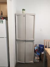 Plastic free-standing cabinet 1