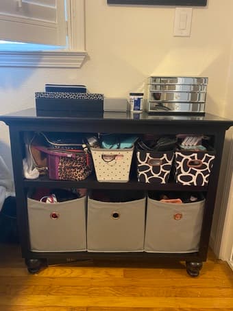 2-shelf bookcase / bookshelf / storage 2