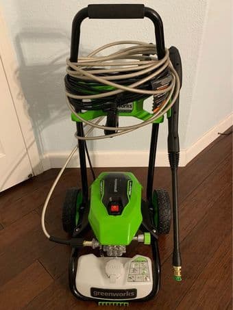 Greenworks pressure washer 1800 psi 1