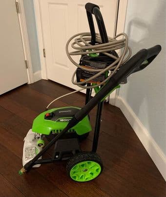 Greenworks pressure washer 1800 psi 2