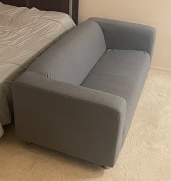 Ikea fabric sofa 1