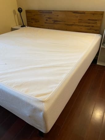 Zinus King size matress and bed frame for sale ($200) 2