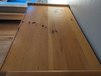Solid wood desk with spacious drawers 3