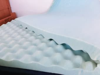 Memory Foam Mattress Topper (Twin, 3-inch) 1