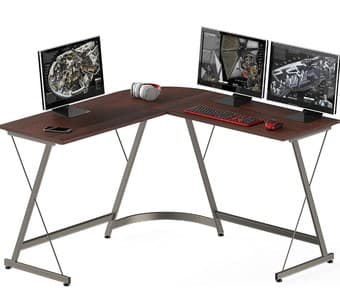 L-shaped lightweight office desk 1