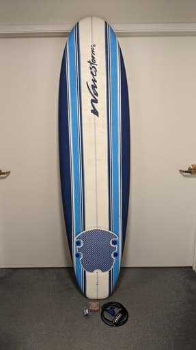 Moving sale w/ AC unit, monitor, surfboard, and more 3