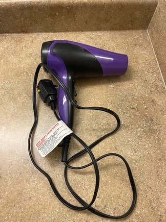 Moving out sale - table and hairdryer 2