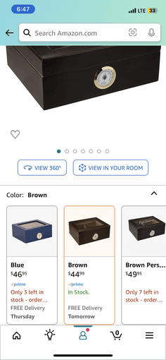 Wood humidor 3