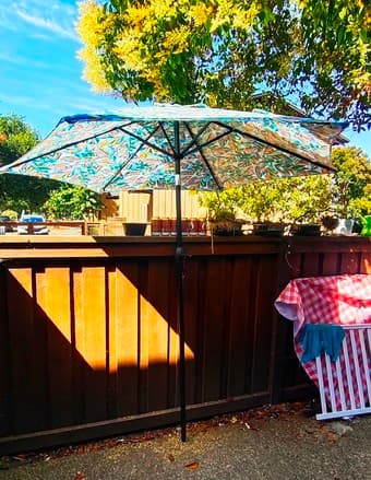 Like new  Style Selections 7.5ft umbrella 2