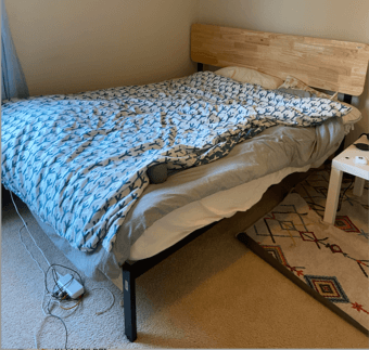 Zinus queen size bed frame 1