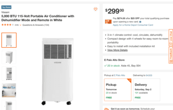 New (never used) air conditioner 1