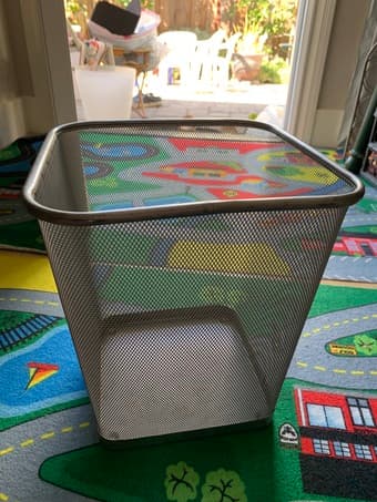 Waste basket ( metal 1