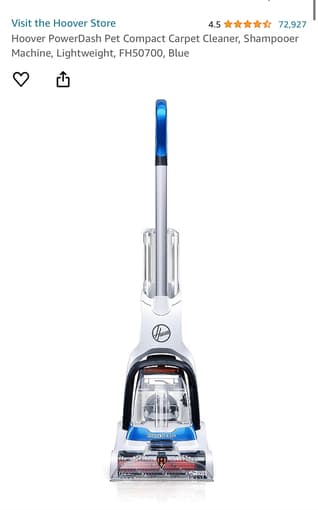 Hoover PowerDash Pet Compact Carpet Cleaner 1