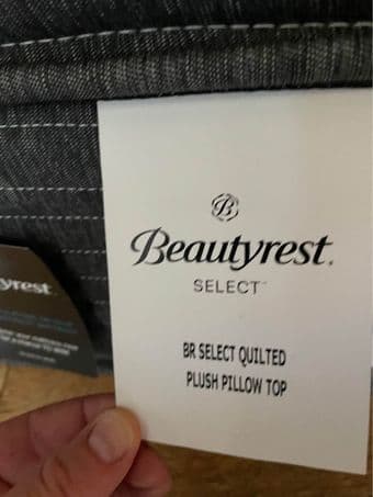 Full bed frame and beautyrest mattress, like new 3