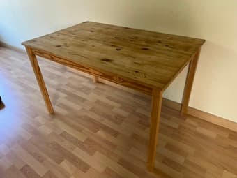 IKEA Ingo Table - Pine (48”x 30” x 29”) 1