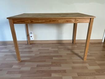 IKEA Ingo Table - Pine (48”x 30” x 29”) 2
