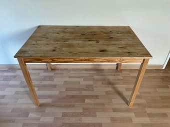IKEA Ingo Table - Pine (48”x 30” x 29”) 3