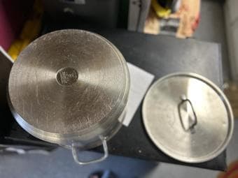 Brand: Tramontina 16Q stainless Steel pot - $20 2