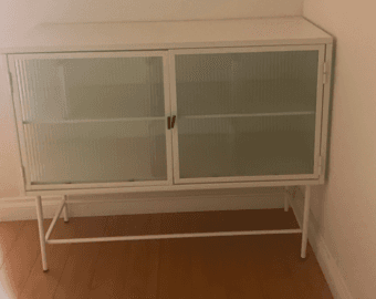 glass cabinet / dresser 1