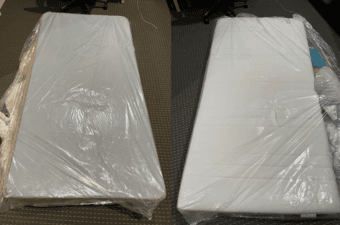 HAUGESUND twin mattress (used 8 months) 1