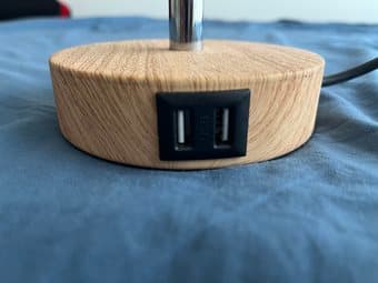 Bedside Lamp with USB Port 2