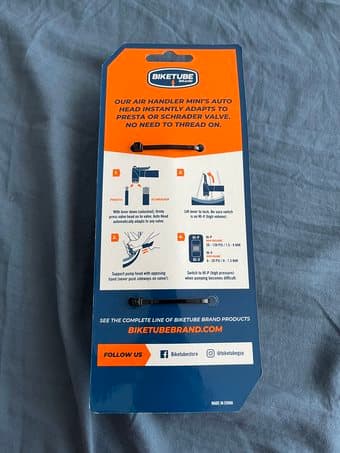 BIKETUBE Brand Air Handler Mini Bike Pump 2