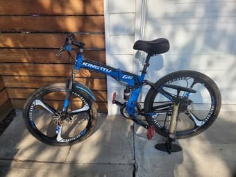 Functional foldable mountain bike 1