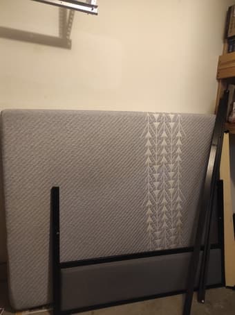 Queen Matress and Bed frame 1