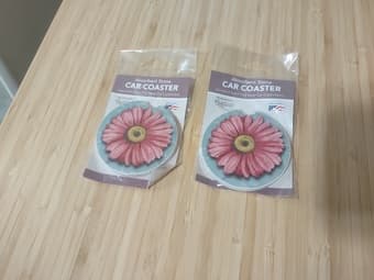 Flower Car Coasters 1