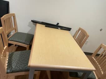 Use my furniture for the year! 1