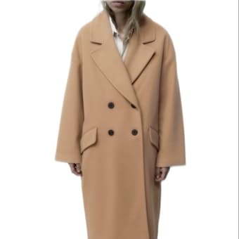 Zara Brand New Oversize Coat Taupe Brown - XS (fits S) - bought $119 2
