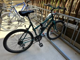 Bike + U-lock + helmet from Oct 13/14 1