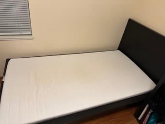 Twin Bed with Mattress, Ikea 1