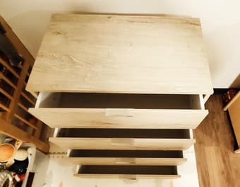 contemporary 4 drawer chest of drawers 2
