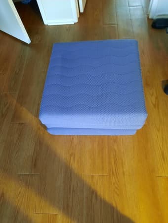 Olee Sleep Tri-Folding Memory Foam Mattress Topper 3