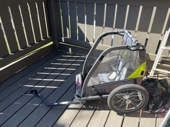 Allen Sports 1-Child Steel Bicycle Trailer - Only $50! 1
