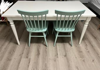 Baby blue chairs 1