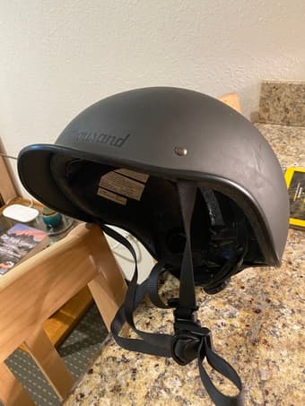 Bike helmet for sale (Thousand brand, black) 1