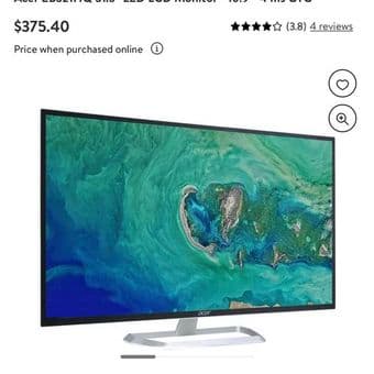Acer Monitor 31.5 1