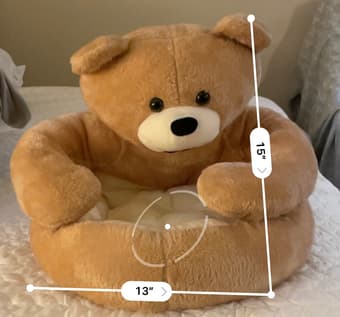 Bear hug dog bed 1