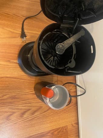 coffee maker and grinder 1