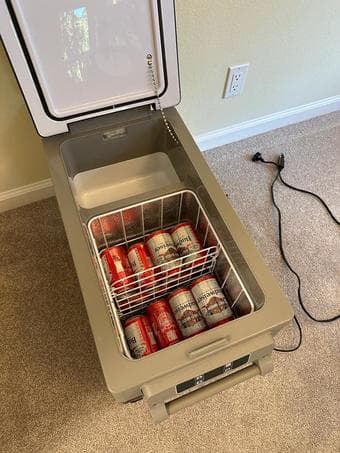 EUHOMY 12 Volt Car Refrigerator,47 Quart(45L) Mobile Fridge 3