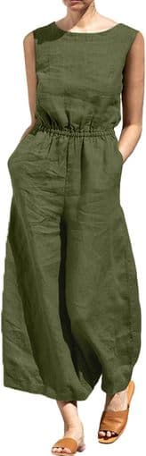 Cute Jumpsuit For Sale---NEW---Color: Army Green 1