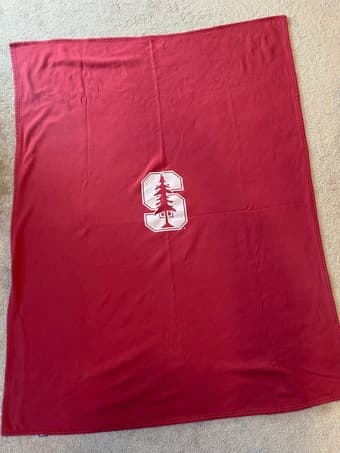 Stanford sweatshirt blanket 1