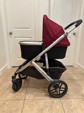 UPPAbaby Vista stroller (v1 model) - toddler + bassinet attachments 1