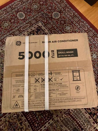 GE Air Conditioner, 5000 BTU (NEW: SEALED) 1
