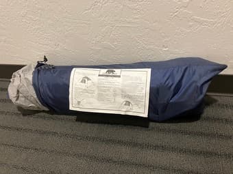 Golden Bear 7" x 7" tent ($35) 1