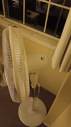 Pedestal fan with remote control 3