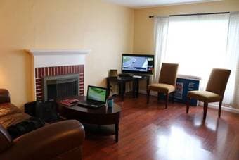 $950 private furnished room in 4br/1BA Menlo Park for rent now 1